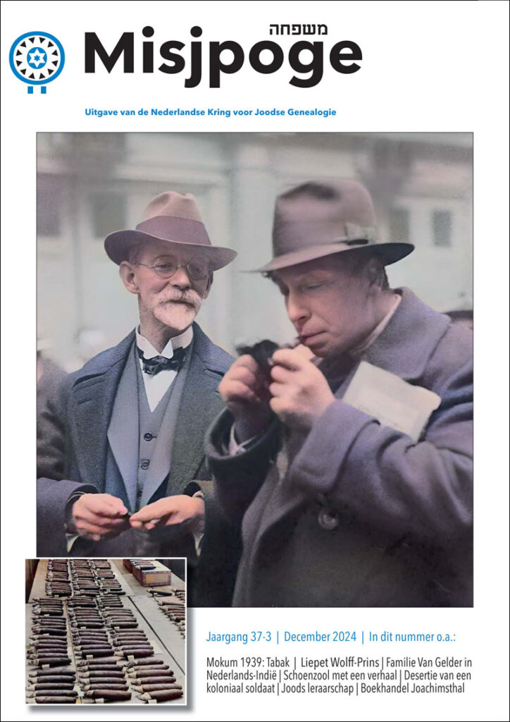 Misjpoge, tijdschrift van de Nedelandse Kring voor Joodse Genealogie